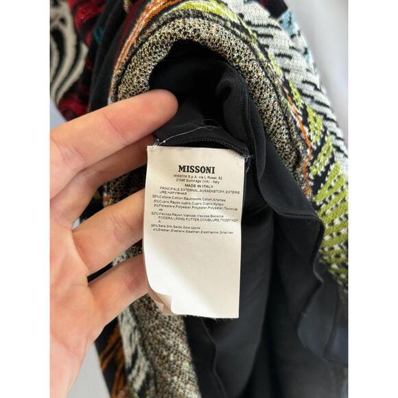 Missoni Patch Dress Size 44 with Missing Tag - Picture 8 of 8